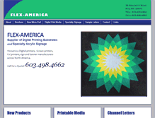 Tablet Screenshot of flex-america.biz